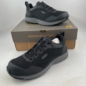 NIB! Keen Men’s Sparta2 ESD Soft Toe Work Shoe Steel Grey/Black - Size 9 D